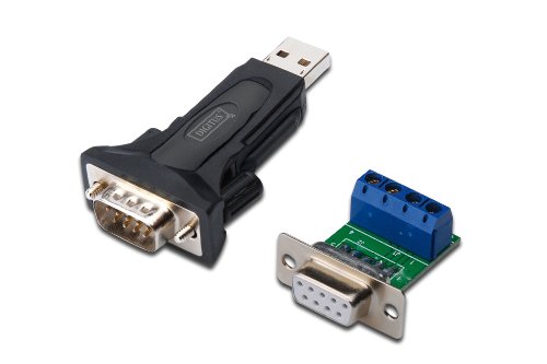Adaptador de interface DIGITUS USB 2.0 - RS-485 Digitus - Placas e adaptadores de rede - usb, rs-485, masculino/feminino, 1.5m
