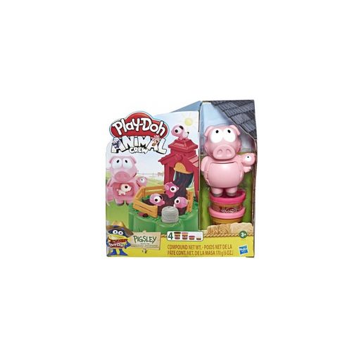 Plasticina PLAY-DOH Animal Crew (Idade Mínima Recomendada: 3 anos) Hasbro - Massa de modelar e putty - play-doh, 3 anos, moldes, mini animais