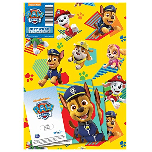 Papel Decorativo PATRULLA CANINA (70x50cm) Danilo Promotions Limited - Papel de embrulho - papel decorativo, patrulla canina, 70x50cm