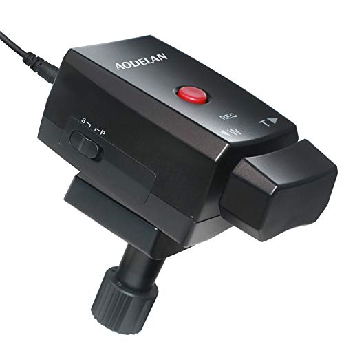 Comando de zoom AODELAN para videocámara Lanc Terminal Trípode Aodelan - Áudio - lanc terminal, sony, preto, 102g