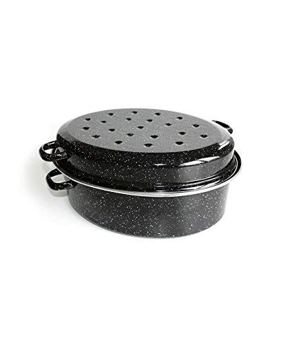 Tigela BEKA Kitchen Roc Ø 34 Cm Esmaltada Preto Beka - Fornos holandeses - preto, aço, Ø 34 cm