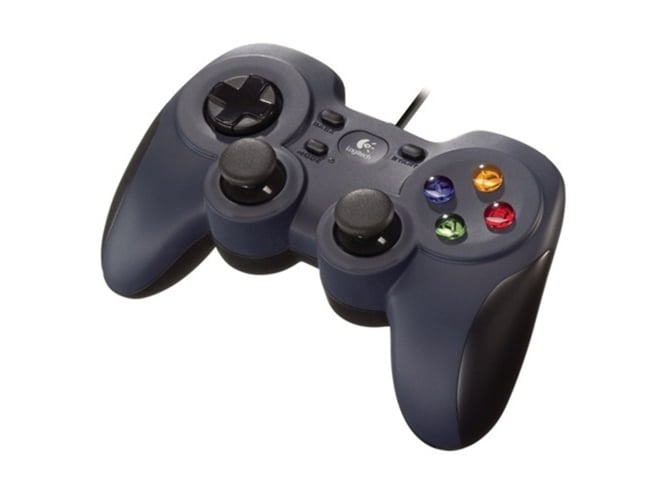 Comando LOGITECH G F310 (PC - Windows - Preto) Logitech - Controladores de jogo - gamepad, pc, usb, windows