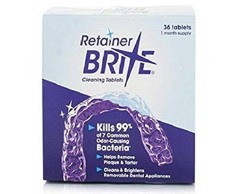 Tabletas de limpeza para dentes RETAINER BRITE Retainer Brite - Cuidados com a higiene oral - tabletas, limpeza, dentes