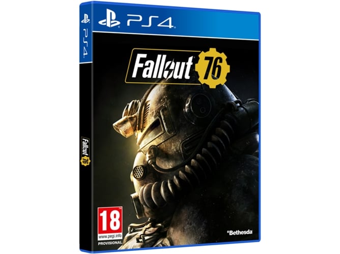 Jogo PS4 Fallout 76 (M18 - Ação/RPG - En) Sony - Software de jogos de vídeo - ps4, m18, ação, rpg
