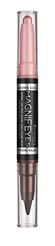 Lápis de Olhos RIMMEL LONG Magnifeyes Intense 5.00 Rimmel London - Maquiagem para os olhos - ponta longa, 5 cores, cobertura completa, brilhante