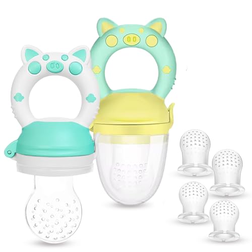 Chupeta Fruta Azul e Amarelo BLUET B BABY Bluet B - Chupetas e mordedores - frutas, design infantil, variedade de sabores