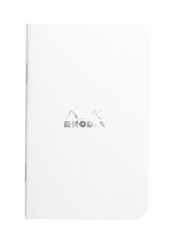 Caderno RHODIA (Branco - A4 - Quadriculados) Clairefontaine Rhodia - Cadernos e bloco de notas - a4, quadriculados, espiral, poliéster