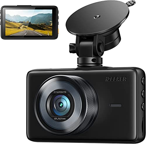 Dashcam IZEEKER 4K (Full HD - CMOS - 1920 x 1080p) iZEEKER - Câmeras de vigilância - full hd, 1920 x 1080p, cmos, AVI, mp4