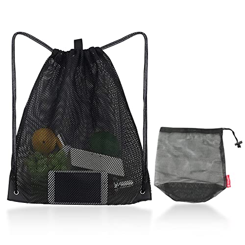 Mochila PFLYPF para Campismo (Preto - Poliéster) PFLYPF - Mochilas - poliéster, transpirável, alças ajustáveis, cordão de segurança