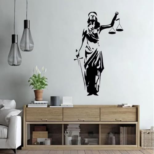 Autocolante Decorativo HOME & LIVING Justiça (40x67cm) OBABO - Papel de parede - decorativo, 40x67cm, justiça