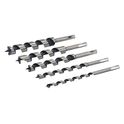 Conjunto de Brocas para Madeira SILVERLINE 298528 Silverline - Acessórios para brocas e parafusadeiras - conjunto, brocas, madeira, aço carbono, ponta afilada, design espiral