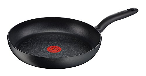 Frigideira Redonda TEFAL Hard Titanium+ C6950482 Tefal - Frigideiras e panelas de fritar - alumínio, redonda, preto prateado
