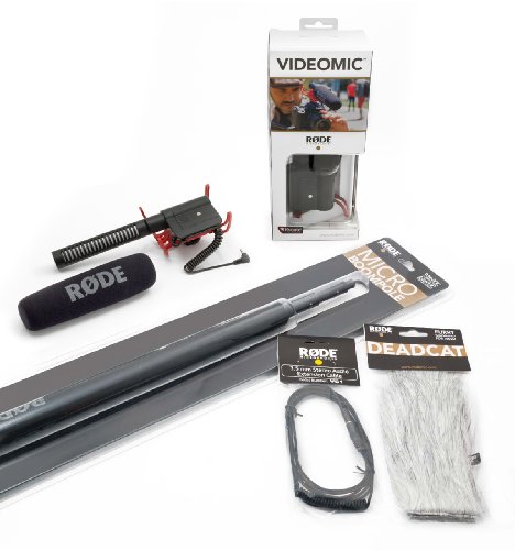 Rode Vmic-Kit 3.5Mm Cinzento, Prateado, Vermelho Rode Microphones - Microfones - microfone, com fios, cinzento, prateado, vermelho