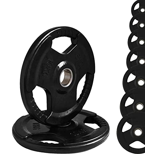 Discos de Hierro Fundido Goma Olimpionica Agujero Ø50 Mm para Gimnasio e Casa Gympad G5 HT SPORT - Levantamento de peso - hierro fundido, goma olimpionica, agujero 50 mm