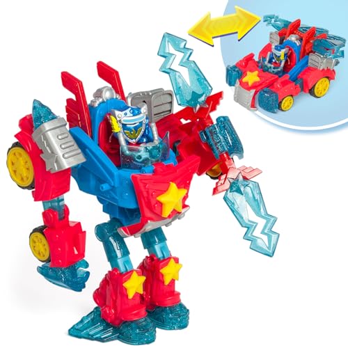 Figura de Ação SUPERZING Superthings Turbo Warrior Power MAGICBOX - Bonecos de ação e brinquedo - figura de ação, superzing, superthings, turbo warrior power