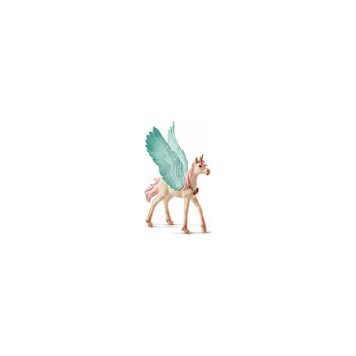 Figura de Brincar SCHLEICH Unicornio Decorado Schleich - Bonecos de ação e brinquedo - unicórnio, decorado, flores, espigas