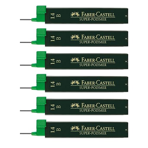 Recarga para Canetas FABER-CASTELL Super Poly 1.4Mm (12 Un) Faber-Castell - Minas de lápis e recargas - polipropileno, resistente, ponta 1.4mm