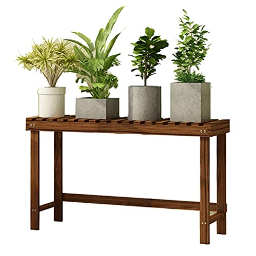 Suporte de Madeira para Plantas 98X25X45Cm YNSHOP - Móveis de exterior - madeira, 98x25x45cm, fácil de montar