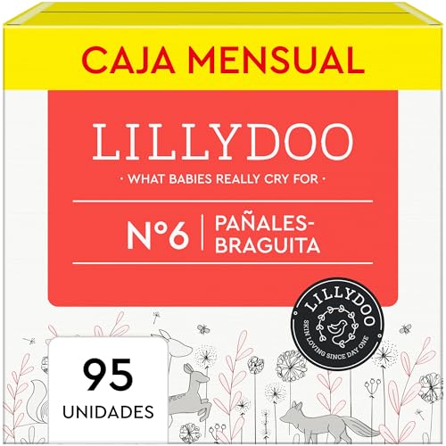 Lillydoos Pack Ahorro 95 Panal Bragueta 5 Paquete LILLYDOO - Roupa interior - ahorro, 95 panal, bragueta, paquete
