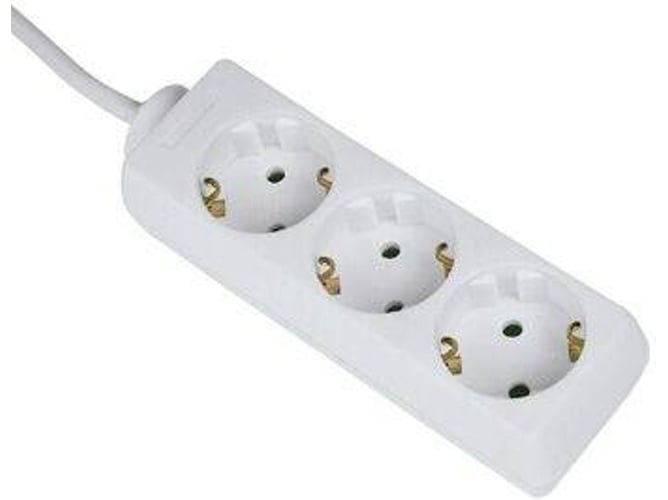 Extensão Elétrica HAMA 00030569 (3 Tomadas - Tipo F - 3m) Hama - Filtros de linha e supressores de surtos - 3 tomadas, tipo f, 3m, 230v, 3500w