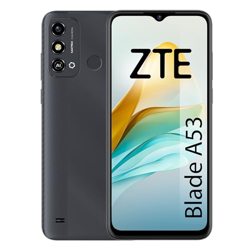 Smartphone ZTE Blade A53 (6.52'' - 2 GB - 32 GB - Cinzento) ZTE - Telemóveis - 6.52, 2 GB, 32 GB, cinzento