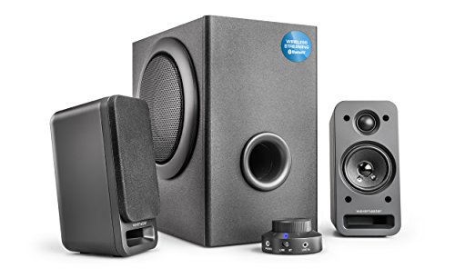 Coluna 2.1 WAVEMASTER Mx3+ (Preto - 160 W) Wavemaster - Alto-falantes - bluetooth, 160 W, amplificador, 2.1