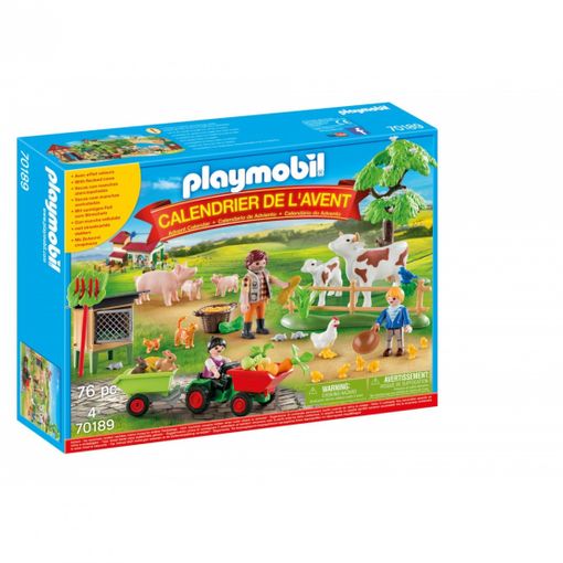 Calendário do Advento LINDY'S 70189 (Idade Mínima Recomendada: 3 anos) PLAYMOBIL - Calendários do advento - advento, 3 anos, animais da fazenda
