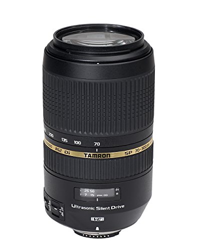Objetiva TAMRON AF70-300MM F/4.0-5.6 SP DI VC USD (Encaixe: Nikon FX - Abertura: f/22 - f/4) Tamron - Lentes de câmera - telefoto, nikon fx, estabilizador, f/22