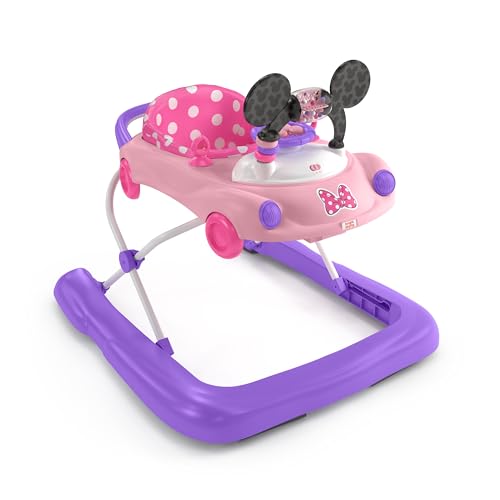 Andarilho DISNEY BABY Minnie Mouse (Rosa - 36 x 26 x 30 cm) Kids2, Inc. - Móveis para bebês e crianças pequenas - minnie mouse, rosa, 36x26x30 cm