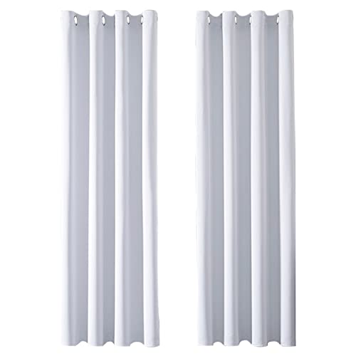 MRTREES cortina de casa de banho Opaco termico 2 peças 140x245cm MRTREES - Cortinas e cortinados - opaco, termo, 140x245cm, 2 peças