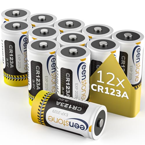 Pilha Recarregável KEENSTONE CR123A 3V Keenstone - Baterias - ion-lítio, 3 V, 1600 mAh, cr123a