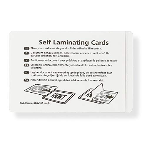 Pack 50 Sellos Adesivos Transparentes 66X100Mm Modulor - Filme de laminação, pochetes e folhas - 50 selos, 66x100mm, transparentes, autocolantes
