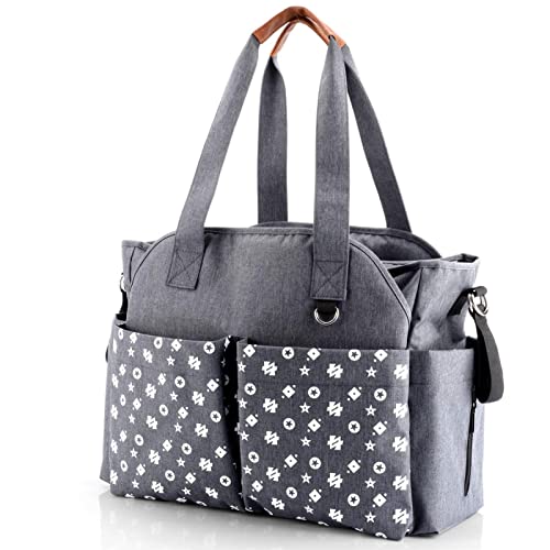 Bolsa de Mudanças HOMLYNN Messenger Cinzento Homlynn - Bolsas, carteiras e estojos - bolsa, mudanças, homlynn, cinzento