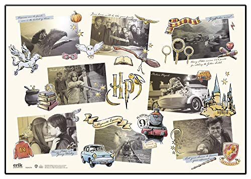 Base de Secretaria HARRY POTTER Multicor (49,5 x 34,5 cm) HARRY POTTER - Tapetes e sousplats de escritório - Harry Potter, multicor, pvc, resistente