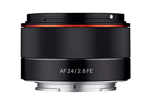 Objetiva Samyang AF 24mm F2.8 para Sony E Preto Samyang - Lentes de câmera - objetiva, samyang af 24mm f2.8, sony e, preto
