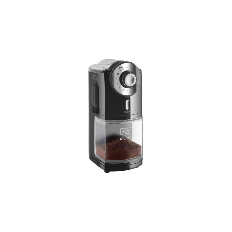 Moinho de Café Melitta 1019-02 | Preto (Pequeno Almoço) MELITTA - Moedores de café - moinho, café, preto