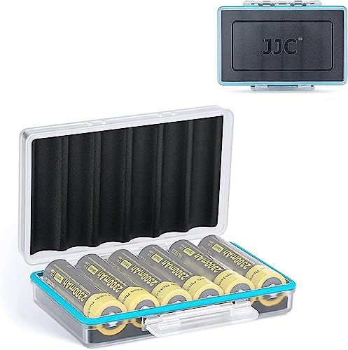 Jjc 18650 6X18650 Bateria/Carregador de Baterias Preto Shenzhen JinJiaCheng Photography Equipment Co., Ltd. - Baterias - 2200 mAh, 3,7 V, pilha 18650, preto