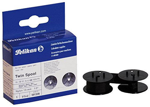 Fita para Máquinas de Escrita PELIKAN 591339 Pelikan - Instrumentos de escrita e desenho - fita, máquina de escrita, pelikan, 591339, 13mm, preta