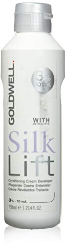 Goldwell SilkLift Conditioning Cream Developer 3% 750ml Goldwell - Acessórios para coloração de cabelo - 3+, 750ml, condicionador