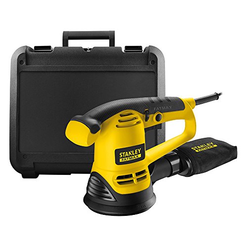 Lixadeira STANLEY FM E440K (12000 rpm - 480 W) STANLEY - Lixadeiras - 12000 rpm, 480 w, velocidade variável, acabamento