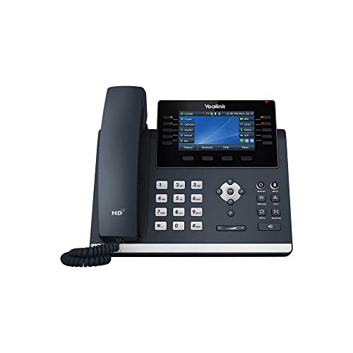 Telefone IP YEALINK T46U SIP Linha fixa com fio Preto, Prateado Yealink - Telefonia - telefone ip, yealink t46u sip, linha fixa com fio, preto, prateado