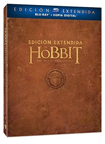 The Hobbit: An Unexpected Journey (Edição em Espanhol) WARNER BROS - Dvds e vídeos - aventura, fantasia, hobbit, enanos
