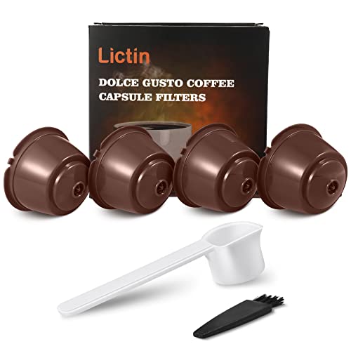 Filtro de Café LICTIN (Compatibilidade: Dolce Gusto) Lictin - Filtros de café - dolce gusto, recarregável, 100 peças