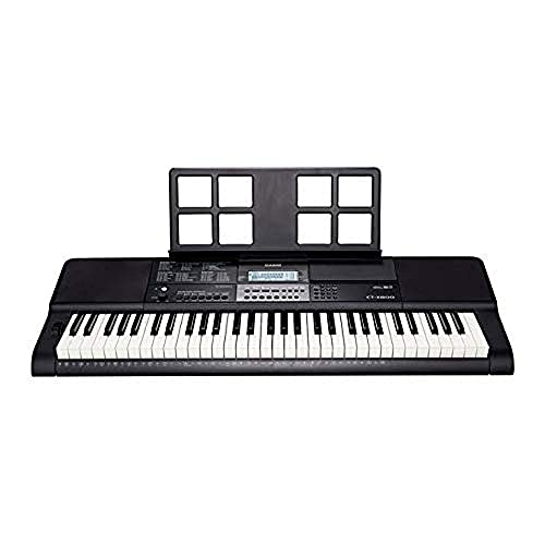 Teclado CASIO CT-X800 (Com Fios - 61 Teclas) Casio - Teclados musicais - 61 teclas, 8 sons, 50 melodias, disco USB