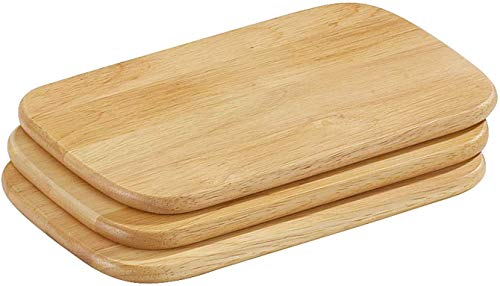 Conjunto de 3 Tábua de Cozinha ZASSENHAUS Madeira Natural Zassenhaus - Tábuas de corte - madeira, natural, 3 peças