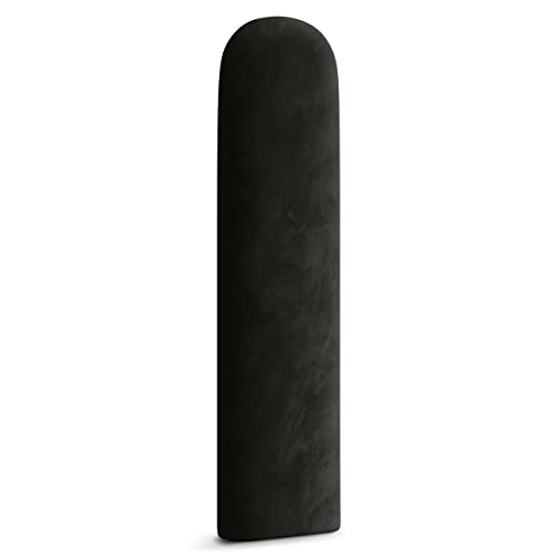 Almofada Decorativa MURALO Oval (Preto - Espuma) Muralo - Almofadas - veludo, espuma, oval, decorativa