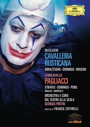 DVD Cavalleria Rusticana + Pagliacci (Edição em Espanhol) Deutsche Grammophon - Dvds e vídeos - dvd, cavalleria rusticana, pagliacci, edição em espanhol