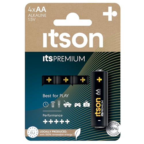 Pilhas Alcalinas Itson Aa Premium (4 Unidades) Advanced Power Solutions - Baterias - pilhas, alcalinas, aa premium, 4 unidades