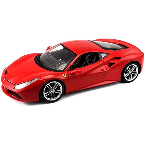 Carro BBURAGO Ferrari 488 GTB (Idade Mínima Recomendada: 3 anos) BBURAGO - Brinquedos - metal, ferrari 488 gtb, preto, vermelho