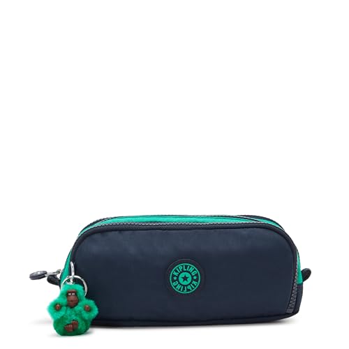 Mala de Ombro KIPLING Gitroy (Azul - 24x25x8cm) Kipling - Organizadores de mesa - fecho éclair, correia ajustável, bolso frontal, bolsos organizadores